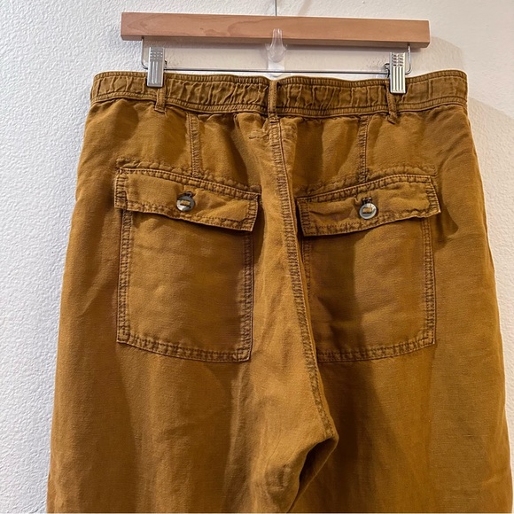 Free People Daytona Harem Crop Beach Pants Size 12 - Picture 8 of 12